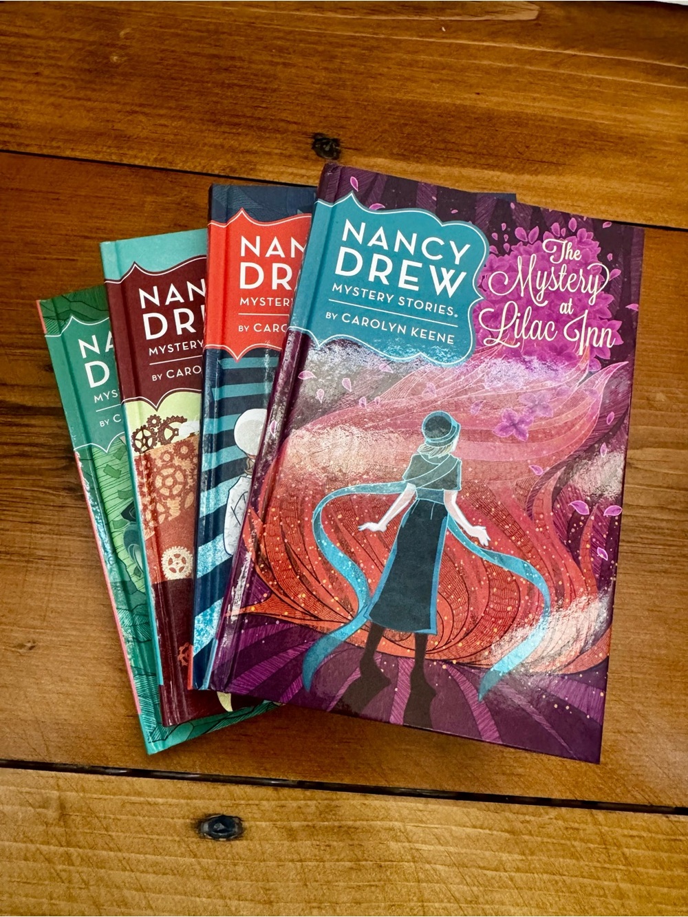 Nancy Drew Mystery Stories Hardcover Book Lot Set 1-4